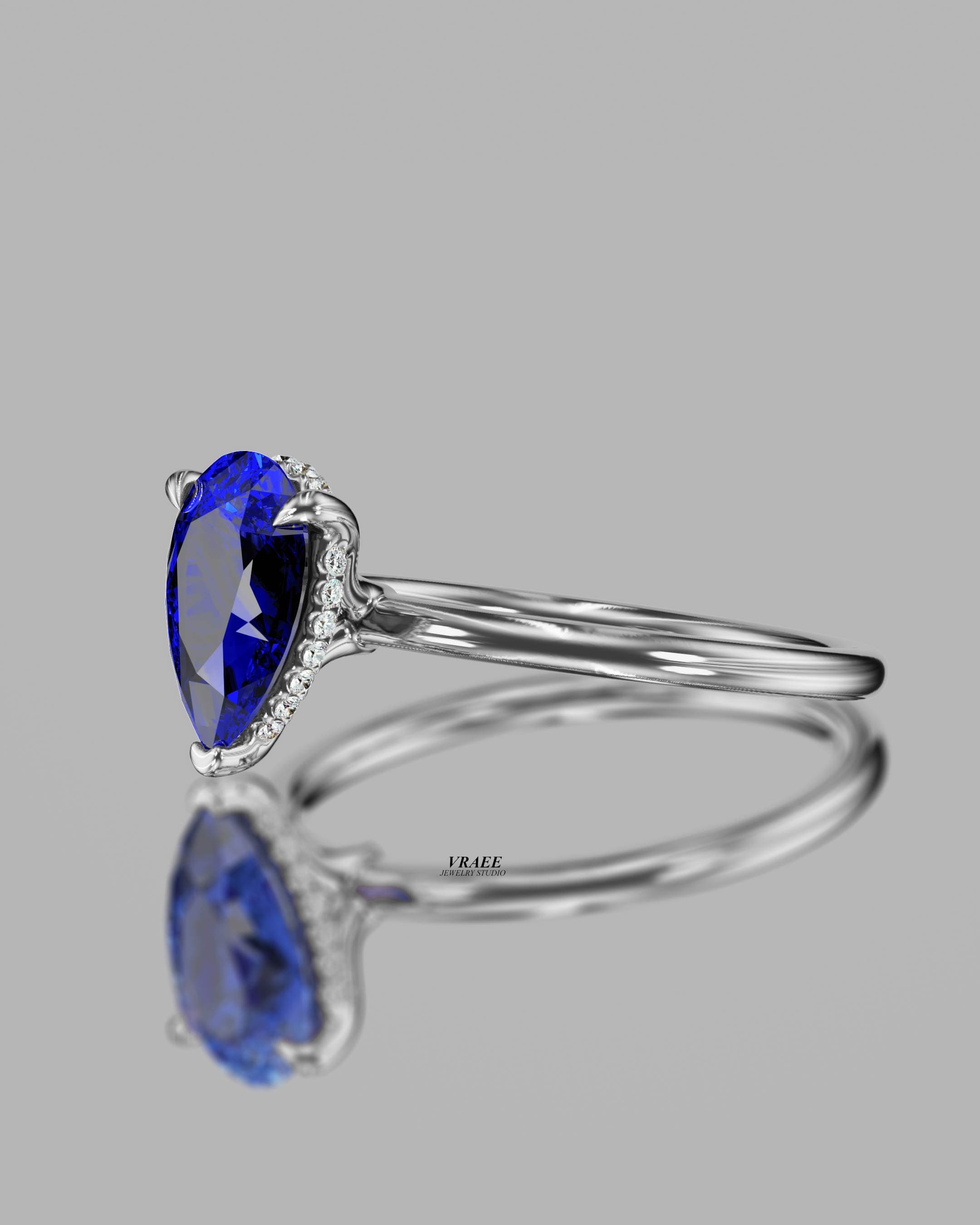 photorealistic jewelry render by 4rend Studio — portfolio piece 21