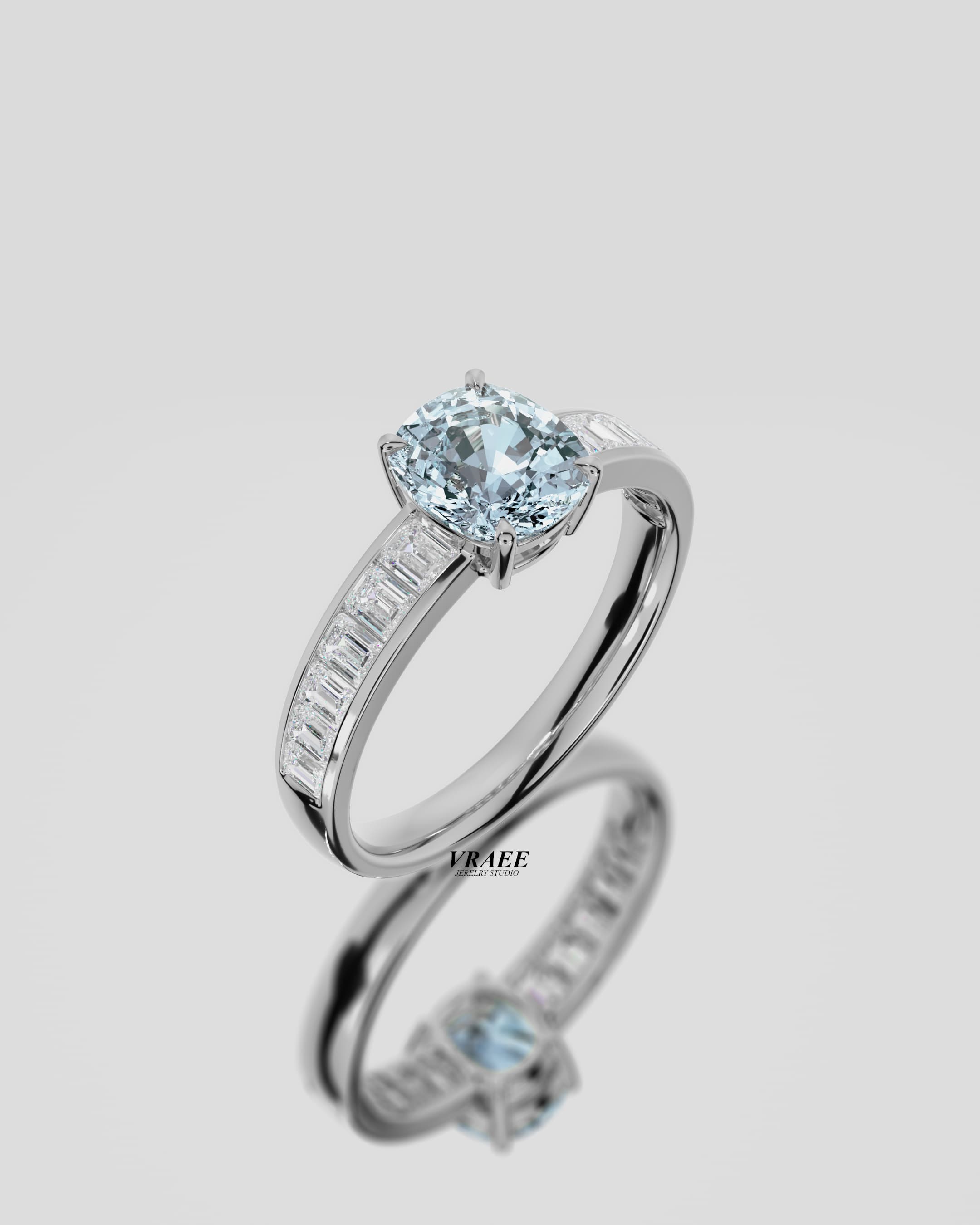 photorealistic jewelry render by 4rend Studio — portfolio piece 8
